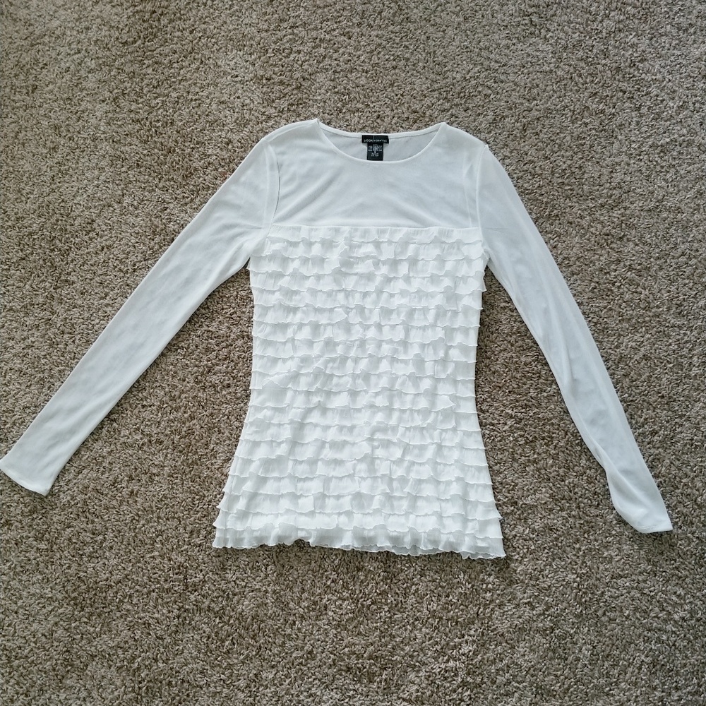 Moda International sheer top